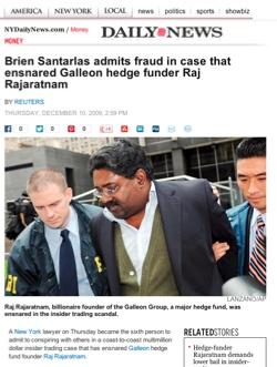 Galleon Hedge Fund Insider Trading